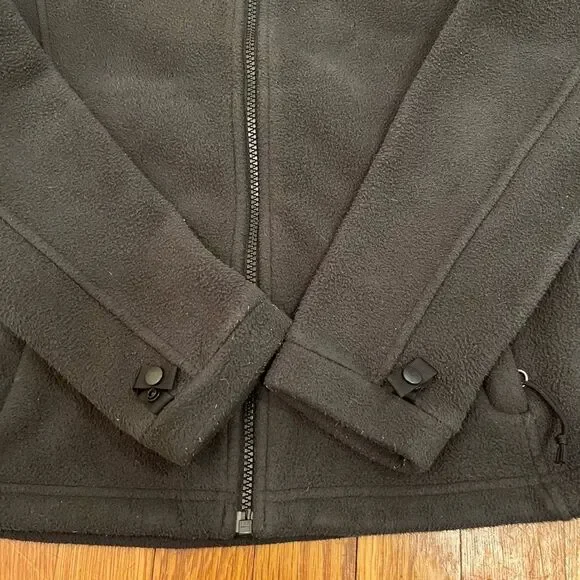 The North Face Women’s Fleece Jacket Size Small Charcoal Gray Full Zip Outdoor - Picture 4 of 11